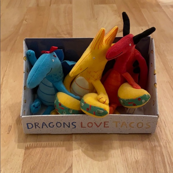 dragons love tacos plush